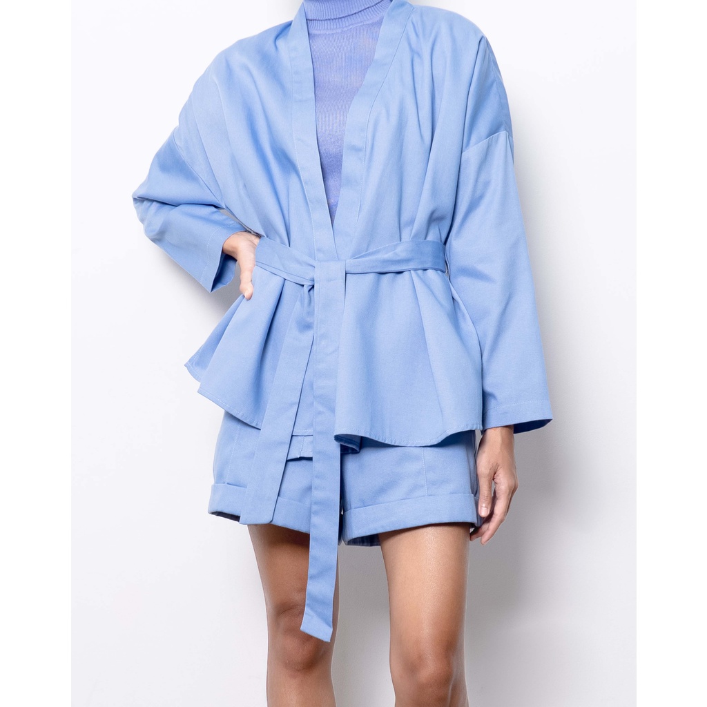 PLAIN - Betsy Kimono Soft Denim