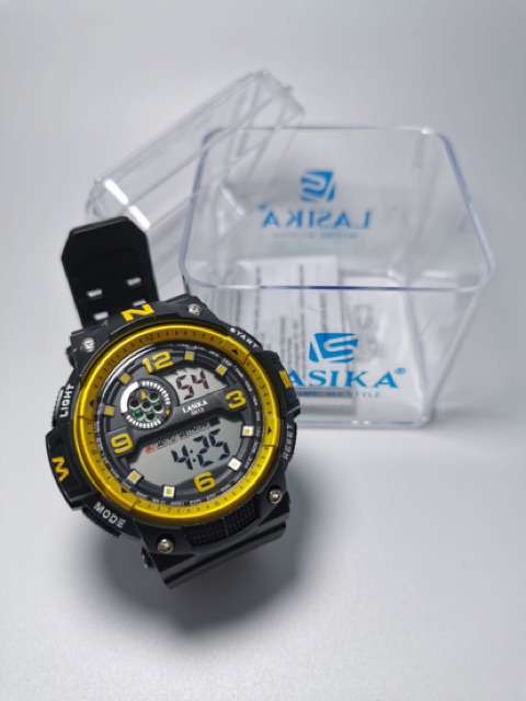 Jam Tangan Pria / Wanita LASIKA 613 anti air bisa berenang