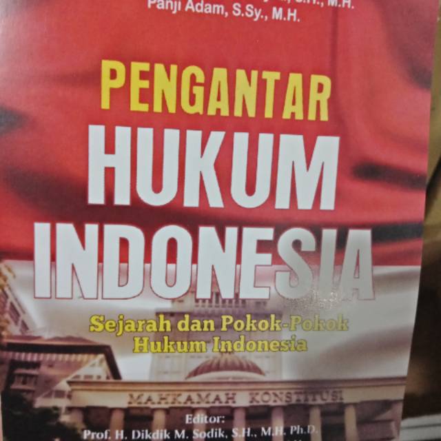 

PENGANTAR HUKUM INDONESIA