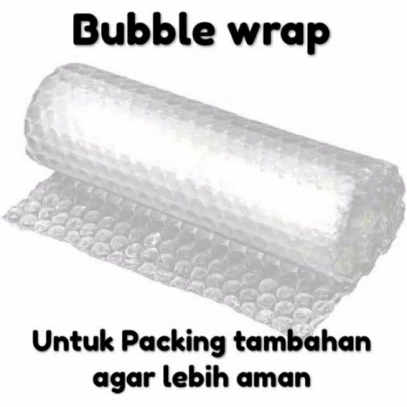 PACKING TAMBAHAN / BUBBLE WRAP / PENGAMAN PAKET / KIRIMAN