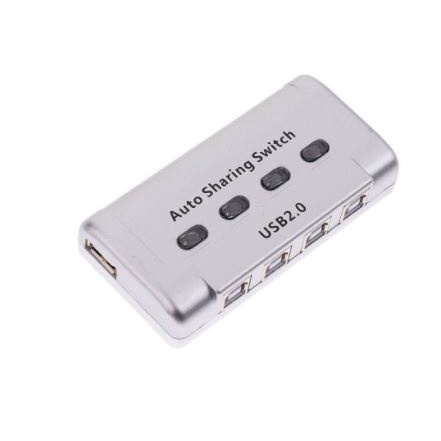 Auto Switch Printer USB 4-Port USB 2.0 Sharing Switch 4 Port