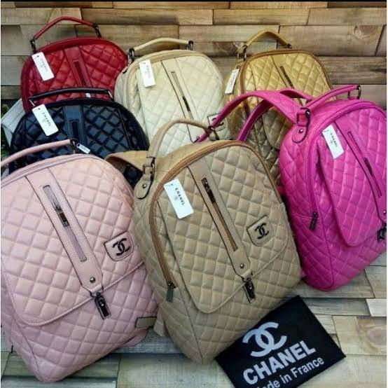  Tas  Cantik Wanita  Harga Murah Merk CHANEL  RANSEL 