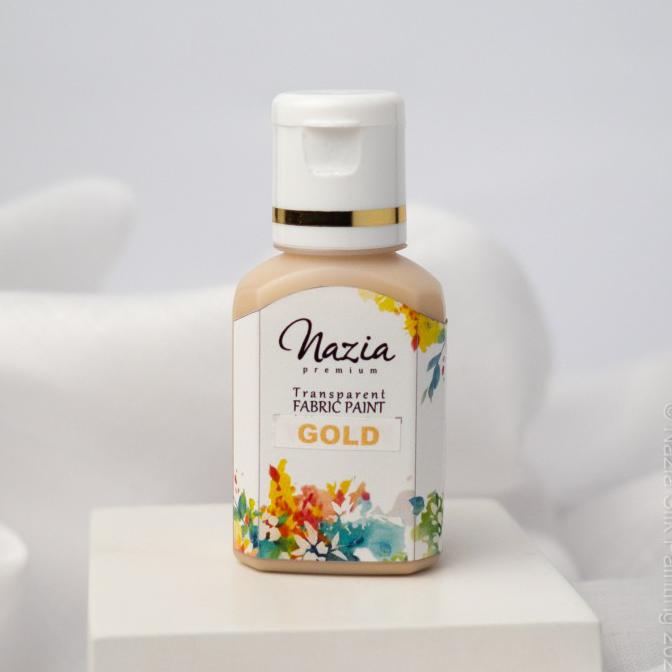 

Favorit] Cat Kain Tekstil Premium Gold Nazia Fabric Paint (Cat Textile)