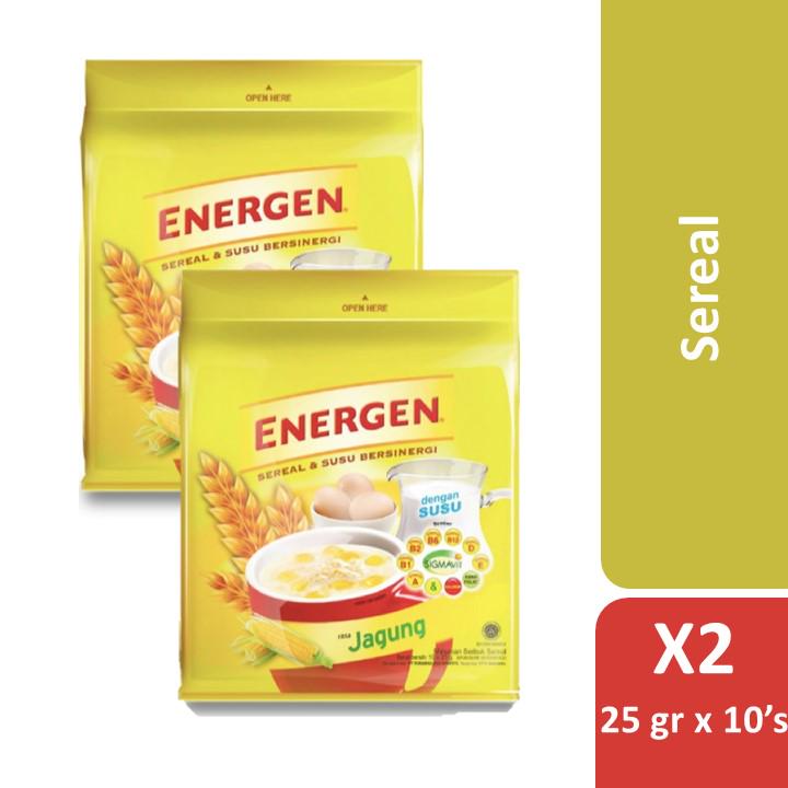 

Energen Jagung Pouch (10 sachet x 25 gr) Twinpack