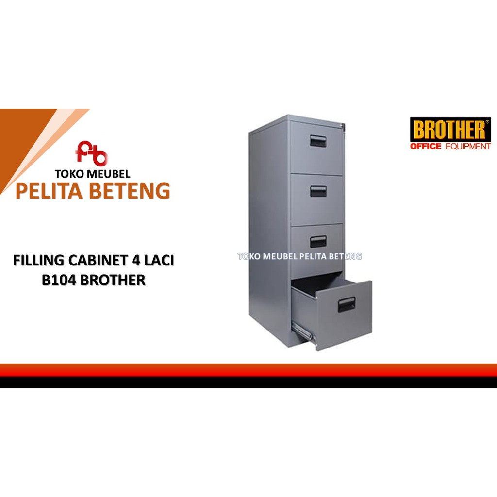 Lemari Filling  Cabinet  Brother B 104 Jogja  Shopee Indonesia