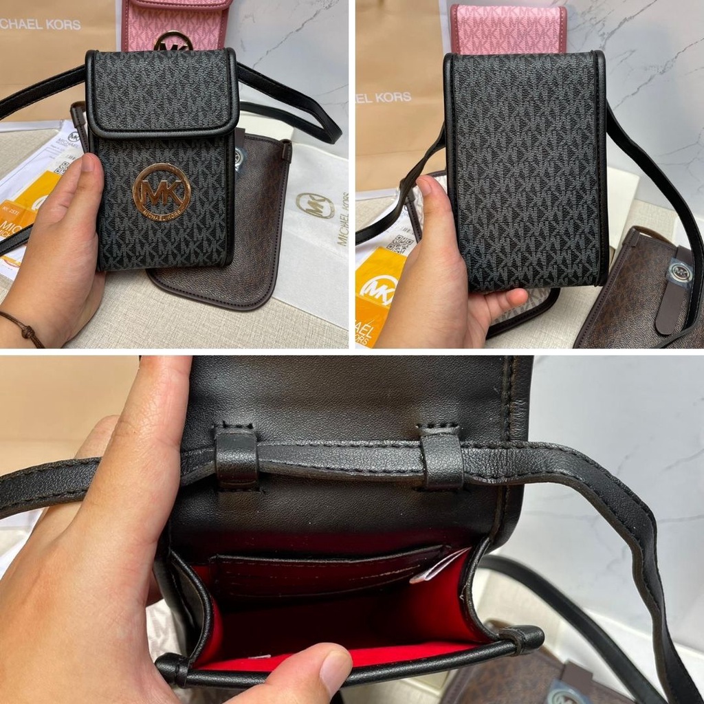 Tas Selempang Model Camera BRANDED FULLSET / Phone Bag Tas GUCC1 Tas Kulit Dompet Panjang