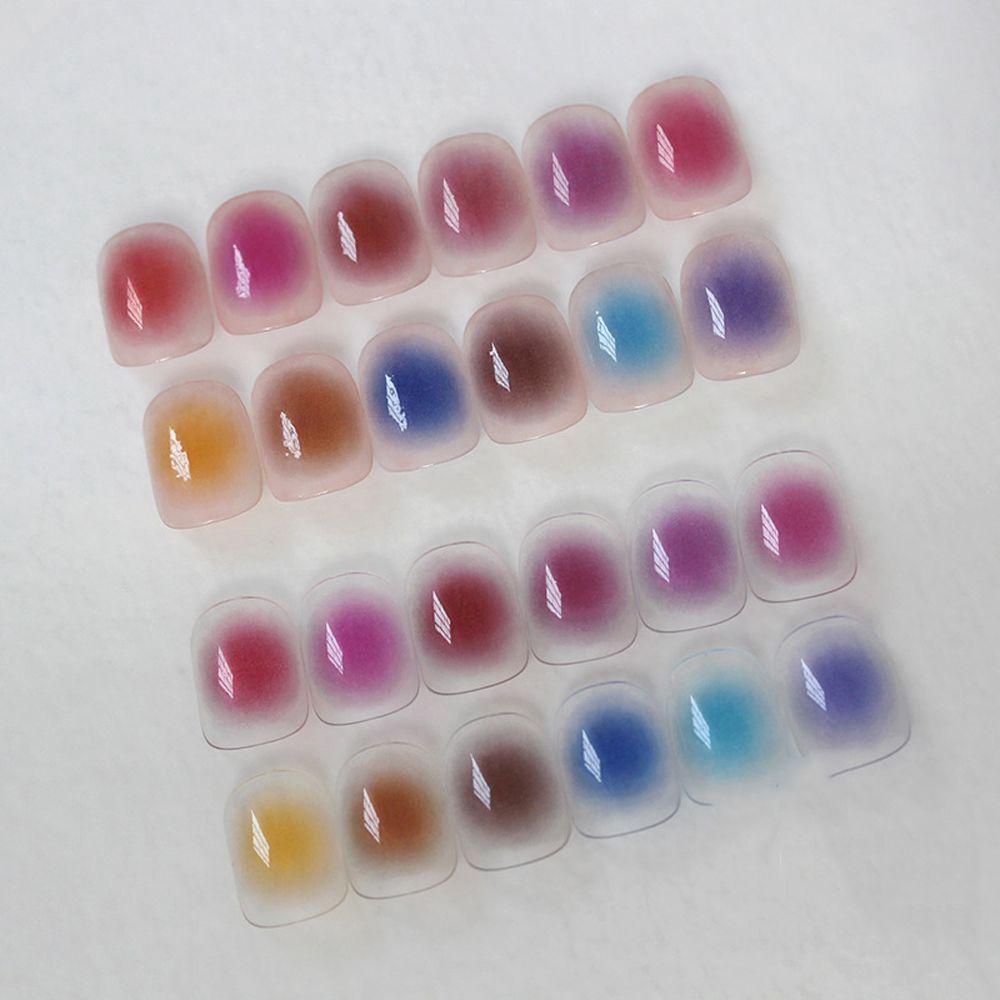 Mxbeauty Stiker Kuku Motif Hati Gaya Vintage Untuk Dekorasi Nail Art DIY