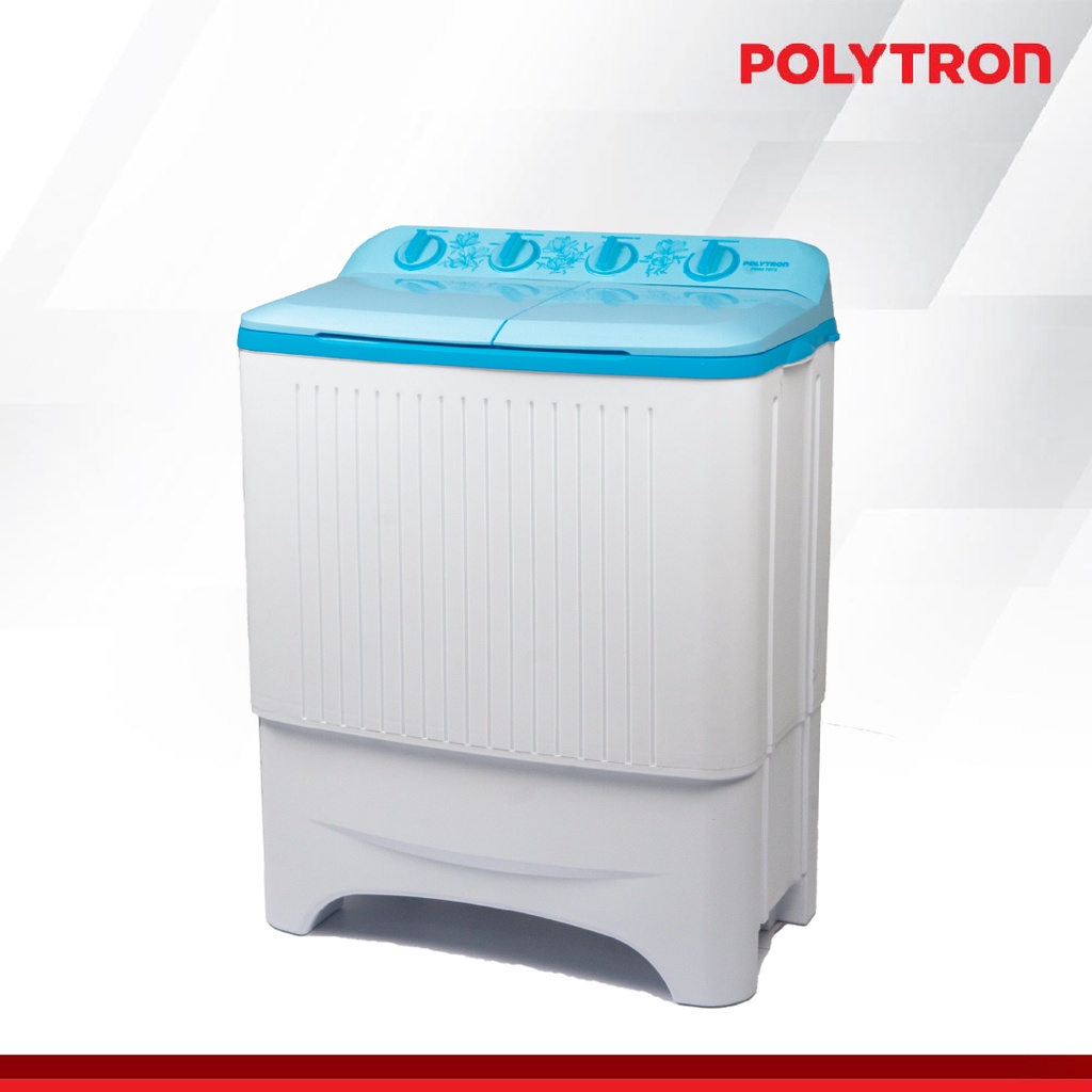 POLYTRON Mesin Cuci 2 Tabung Giant Series  7 KG - PWM 7073B