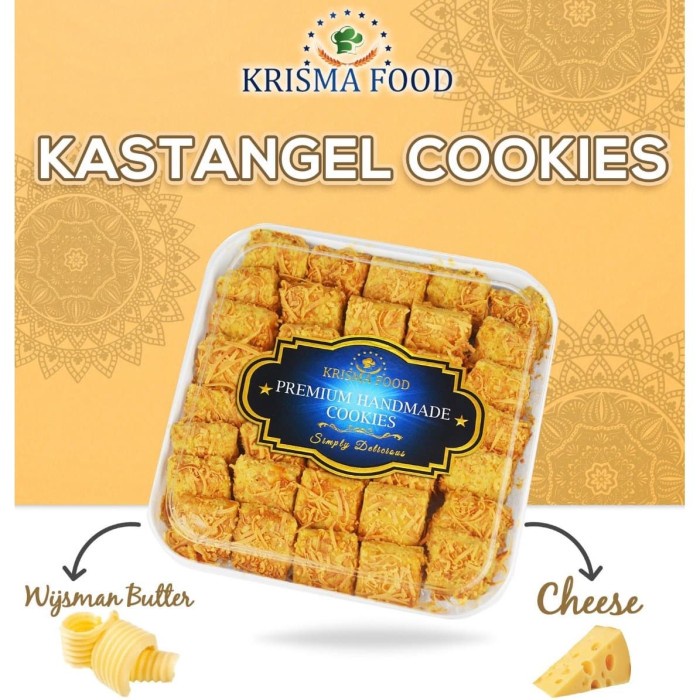 

T20R Kue Kastengel Cookies Krisma Food Ht501Gr