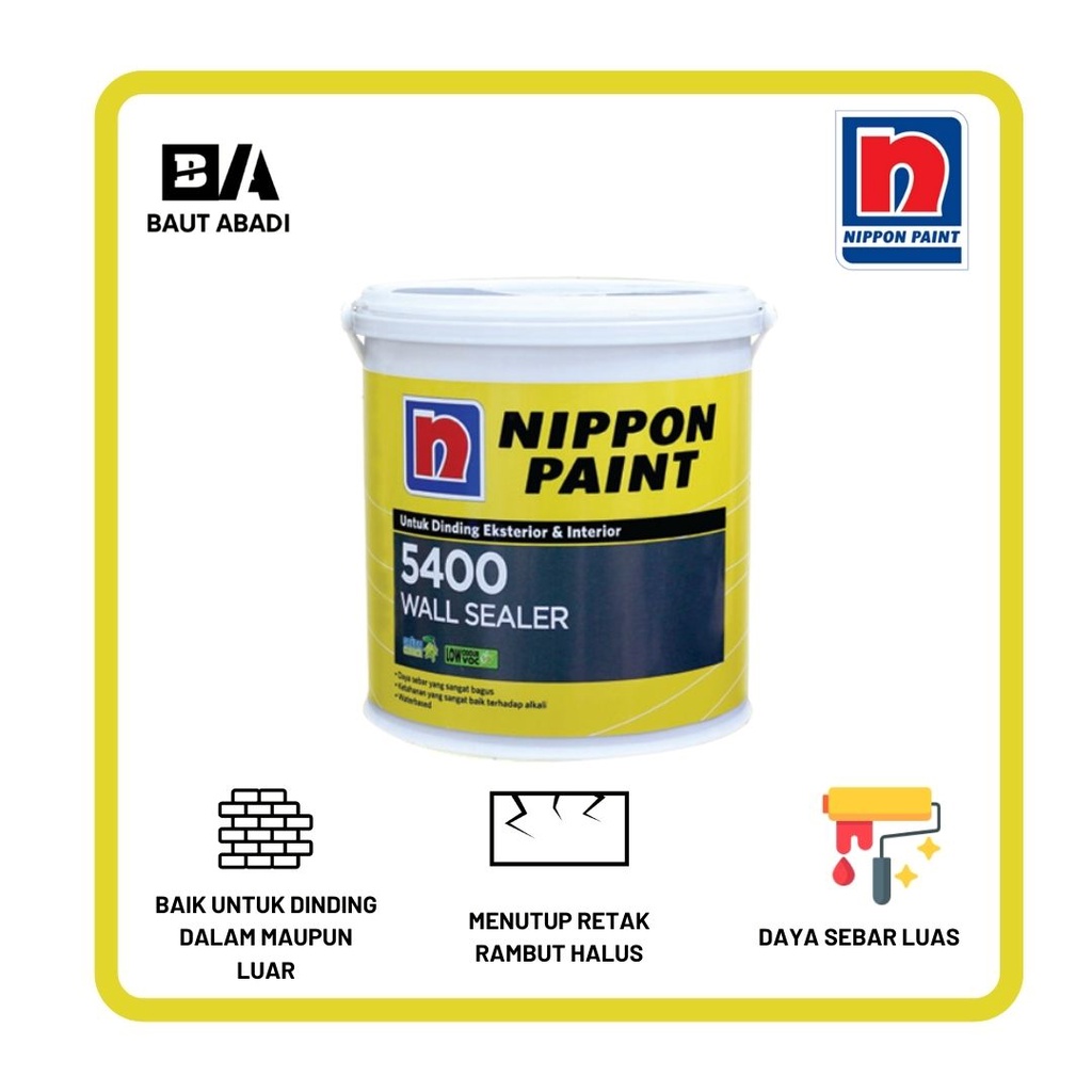 Cat Dasar Wall Sealer 5400 Nippon Paint