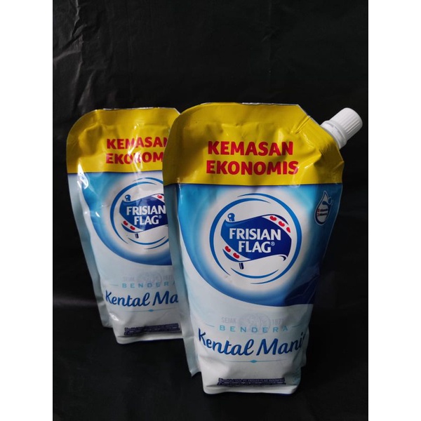 

Susu Kental Manis Bendera Frisian Flag SKM Pouch 545 gr 545gr coklat