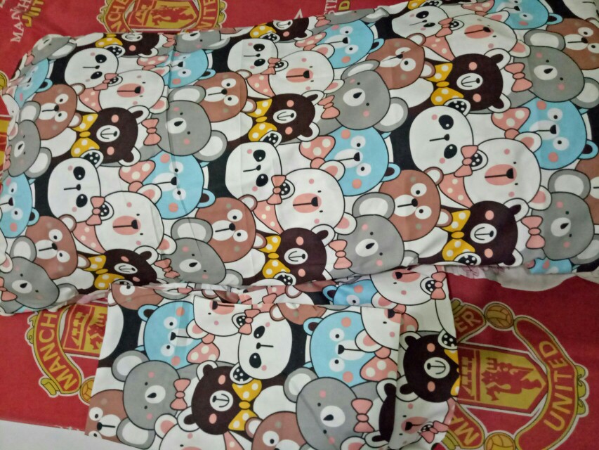 ( Produk Promo ) W-2 > Sarung Bantal Cinta Uk 45x95 .,.,.,.,