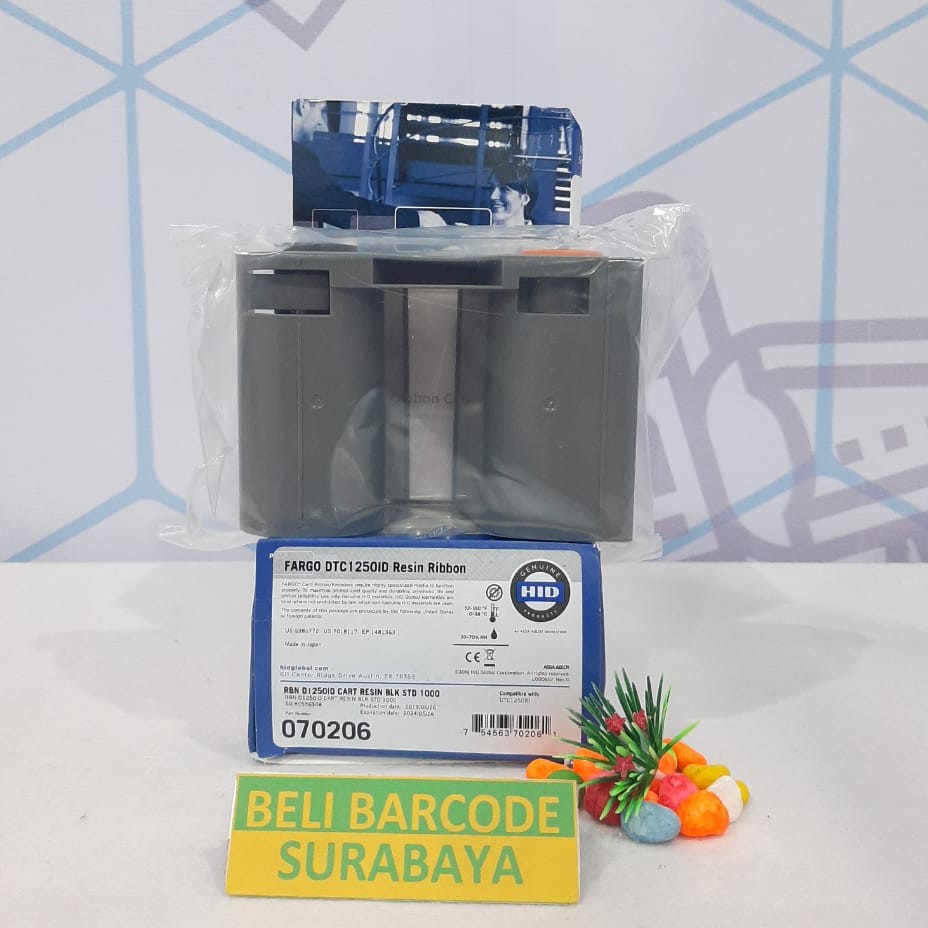 RIBBON ID CARD PRINTER FARGO DTC1250id PN: 070206