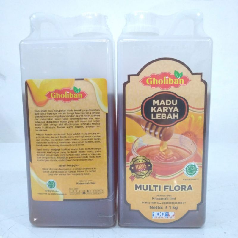 

madu karya lebah gholiban