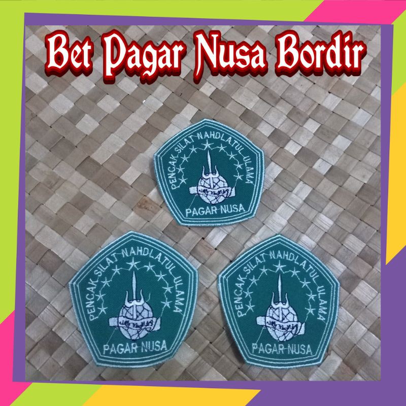 (MAINANKYU) Bet pencak silat Pagar Nusa Bordir hrga grosir