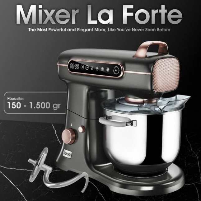Mixer La Forte Signora Low Noise / Mixer Dough Standing Kapasitas Besar / Mixer Donat Roti Adonan Kalis / Mixer Bear / Signora Mixer La Forte Berhadiah Langsung