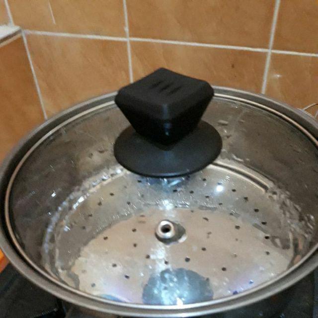 Panci Susu Serbaguna Bisa Kukusan Subron 20cm Sauce Pan Steamer