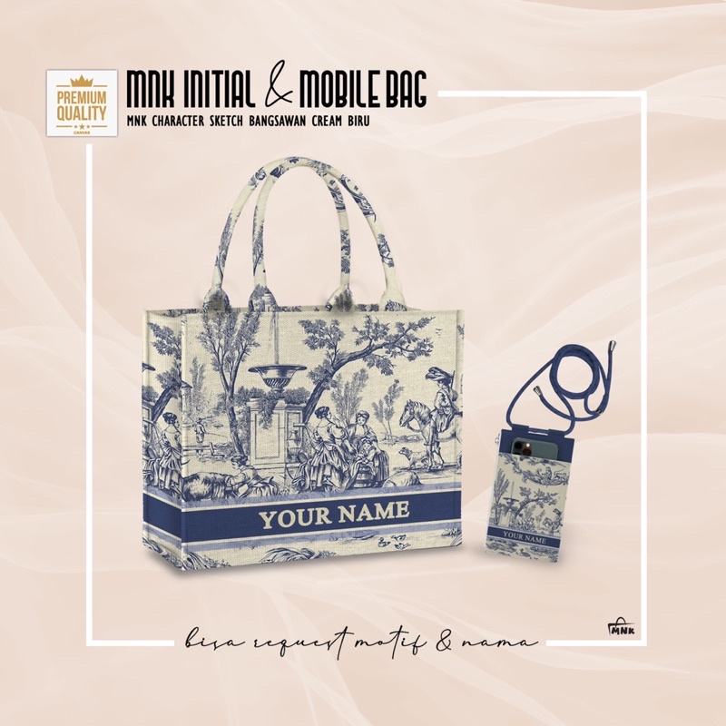 MNK BAG I MNK MEDIUM | TOTEBAG | POUCH HANDPHONE | TAS HP | TAS PRINTING CUSTOM I MANUKASHOP