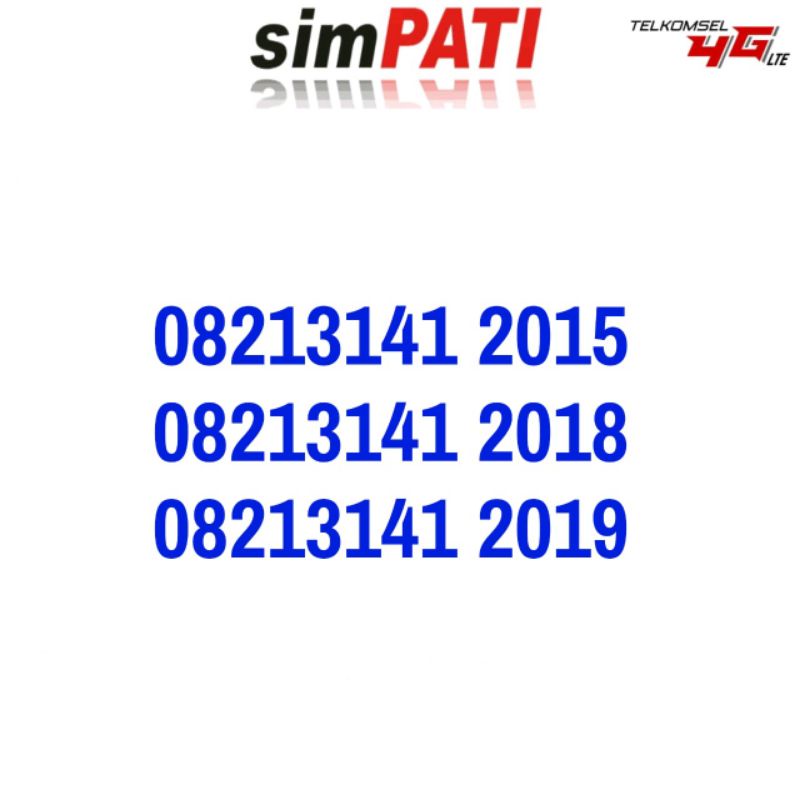 Nomor Cantik Simpati Seri Tahun Terbaik Part II