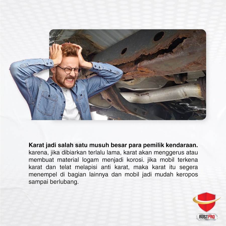 Rustpro Anti Karat Mobil Size Large Garansi 8 Tahun-2