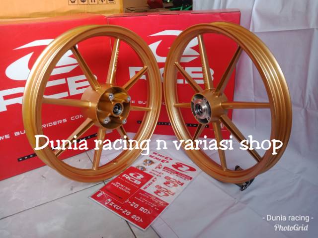 Velg RCB palang 8 Jupiter MX 135 new SP811 palang 8 orginal RCB