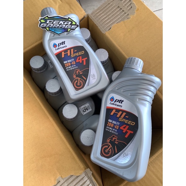 OLI MESIN 4T PTT HI-SPEED 20W40 800ML PTT LUBRICANTS