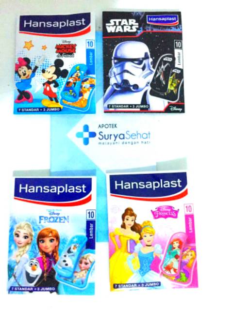 Hansaplast Karakter disney isi 10 lembar