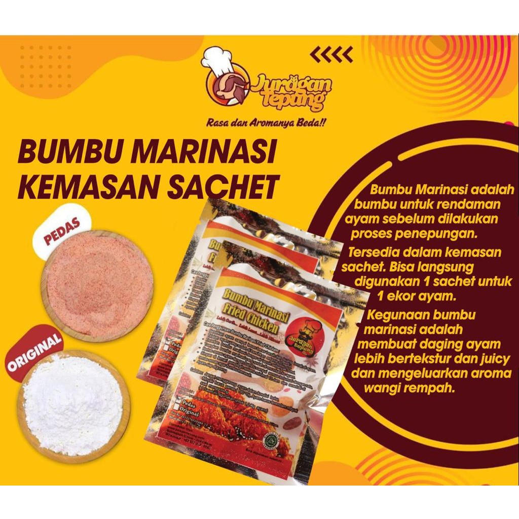 

BUMBU MARINASI KEMASAN SACHET ORIGINAL