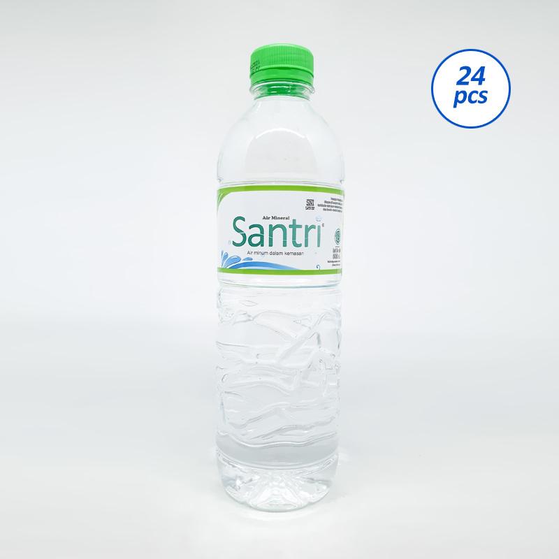 Jual Air Minum Santri Botol 600 Ml Harga Per Dus Isi 24 Botol Shopee Indonesia 0389