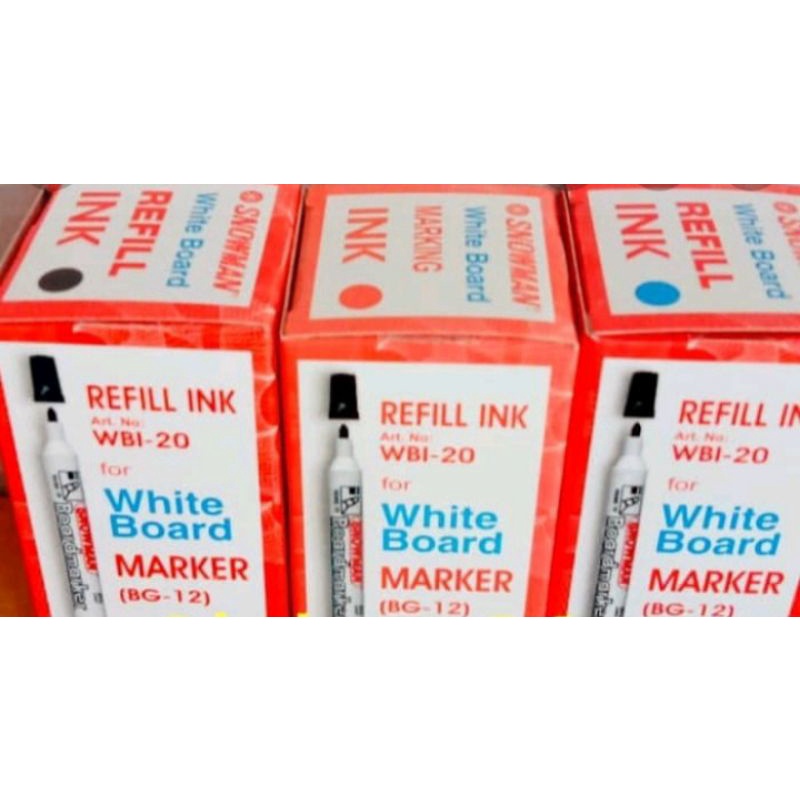 

Tinta spidol board marker snowman