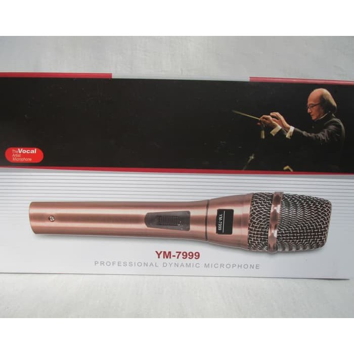 Mic Microphone Vocal Indonesian idol YAMAHA YM-7999/Mic Kabel Vocal