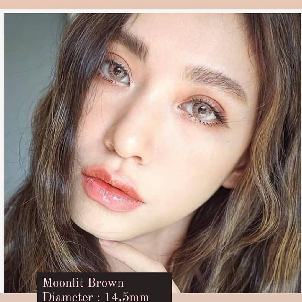 EOS MOONLIT BROWN BY FUZZY (NORMAL S/D -6.00)