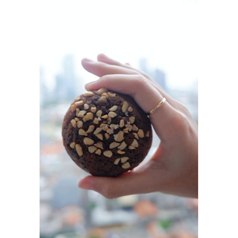 

Soft Cookies Dark Choco Nut