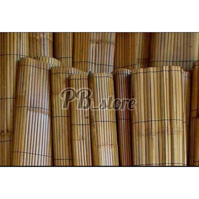 Kirai Kere Tirai Bambu Awi Tali Wide Bambu tutup Bambu Hijau