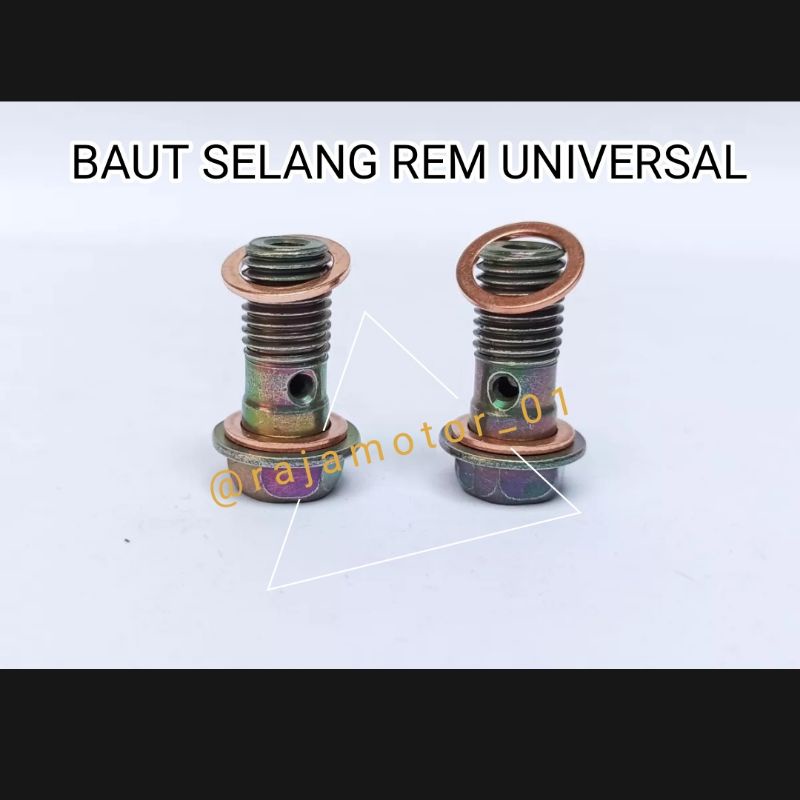 BAUT SELANG REM CAKRAM DEPAN BELAKANG UNIVERSAL HONDA YAMAHA SUZUKI KAWASAKI