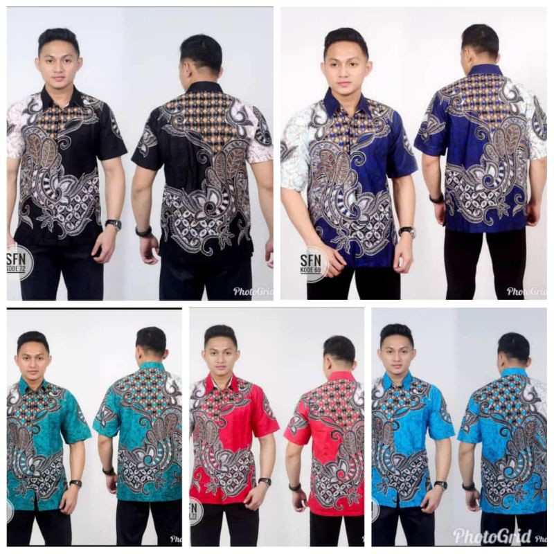 Terlaris Kemeja Hem Batik Terviral Di Shopee Original No Kw Ready Seragam Harga Grosir El1y3LSo07eGN