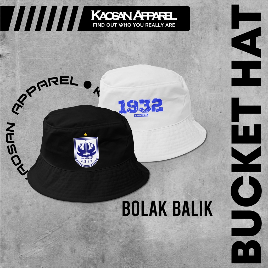 Bucket Hat PSIS Semarang/Topi PSIS Semarang/Topi Bucket PSIS/PSIS Semarang