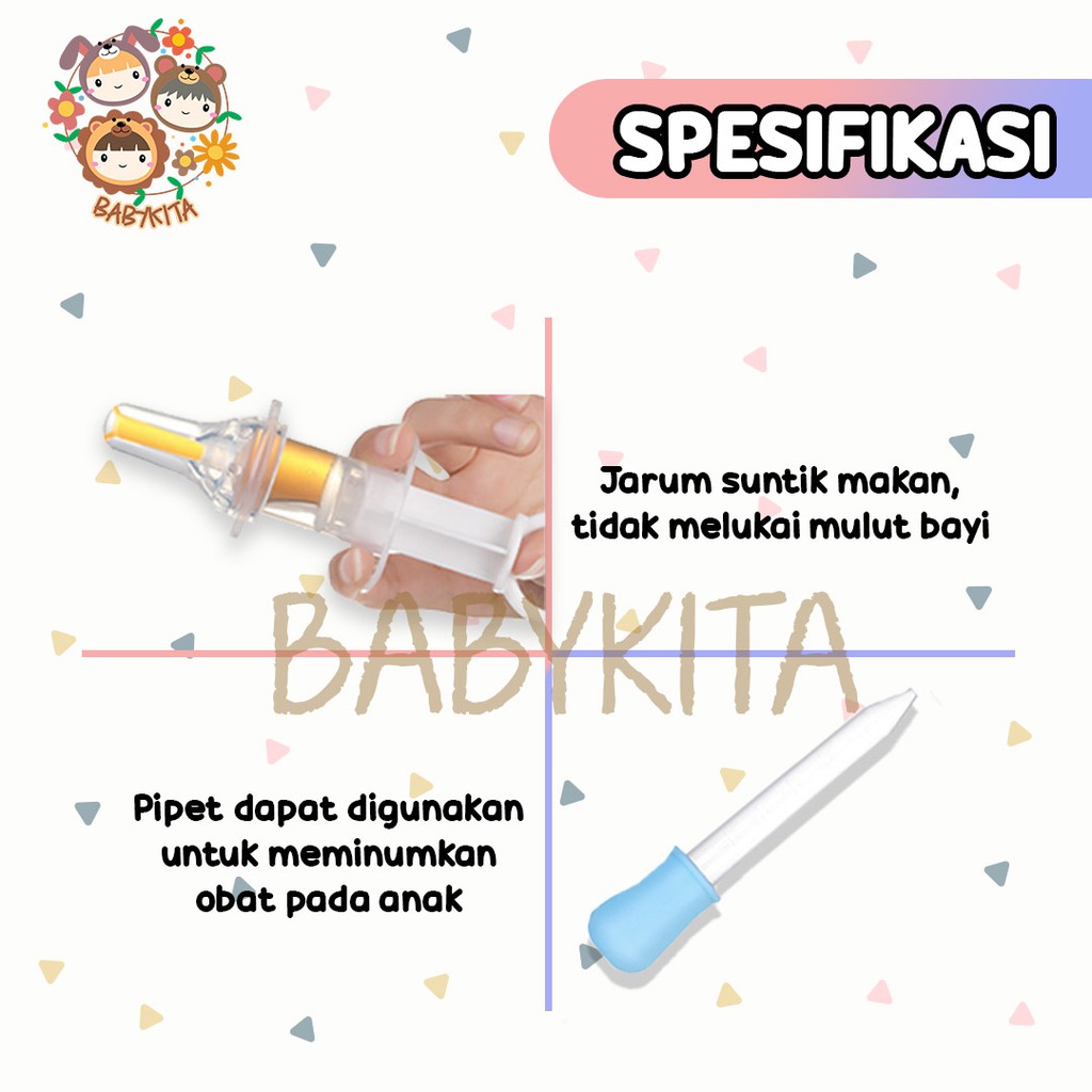 Paket Peralatan Kesehatan Obat Pembersih Makanan Bayi 1 Set #drpstore