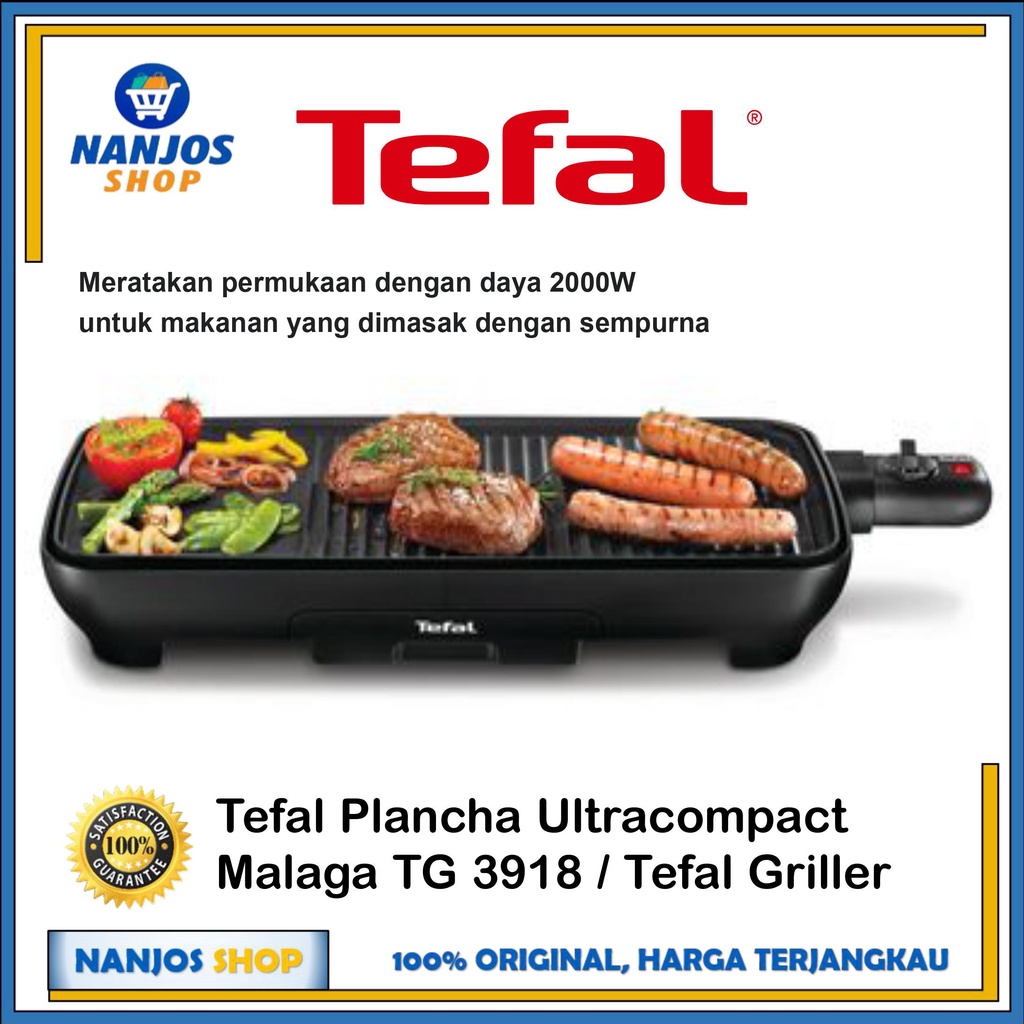 Tefal Malaga Successor Grill Electric Grill Pan Panggangan BBQ Griller