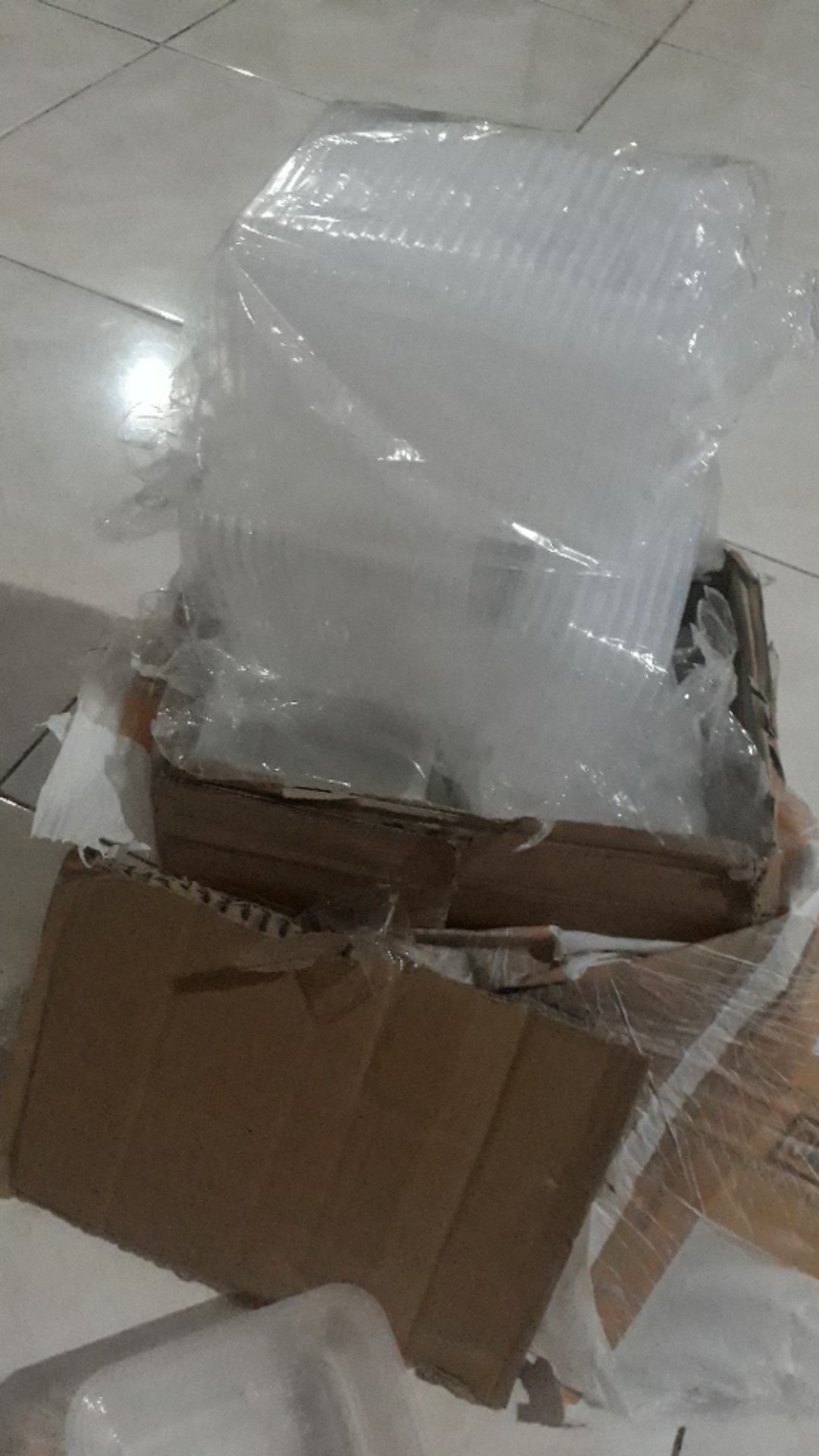 Thinwall Food Container 250ml Kotak/tempat Penyimpanan Makanan/cup Salad/cup Puding/tempat Slime