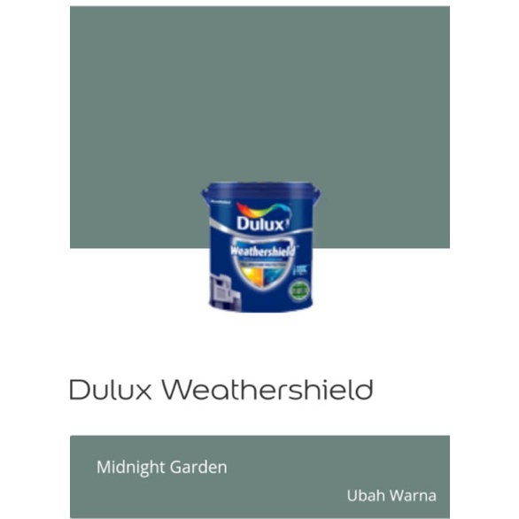 Dulux Weathershield Core 2.5L "Midnight Garden"