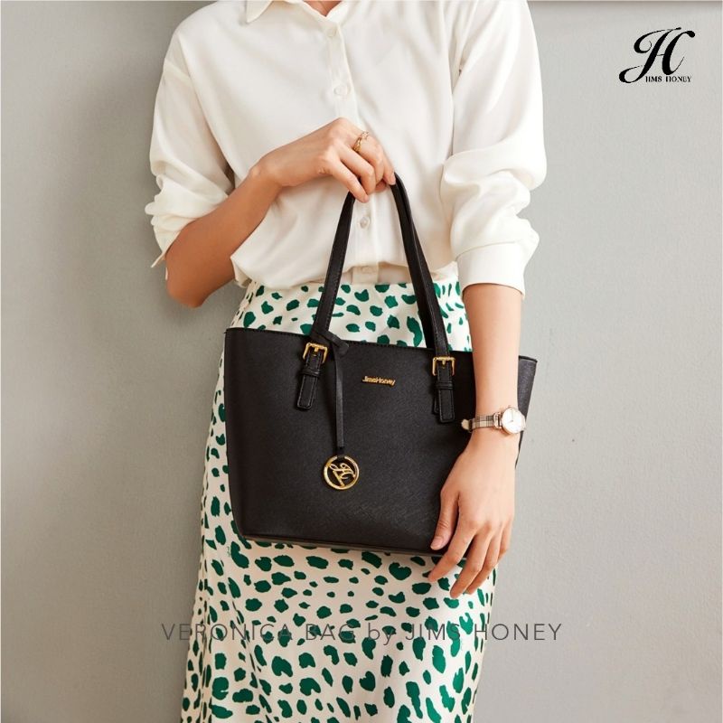 BISA COD! VERONICA BAG JIMSHONEY TAS BIG SIZE JUMBO SLINGBAG SHOULDER TOTE BAG WANITA