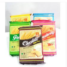 

UBM BISCUIT WAFER CREAM RASA CHOCOLATE | VANILLA | STRAWBERRY | PANDAN | DURIAN NETTO 230 GR