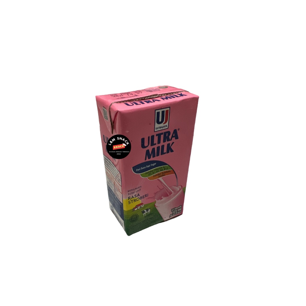 Susu Ultra Milk UHT Ukuran Kecil/Sedang/Besar