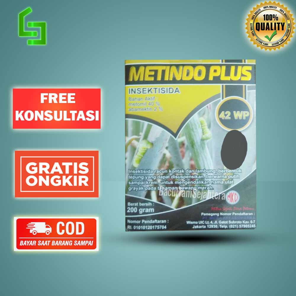 METINDO PLUS FUNGISIDA PEMBASMI TELUR ULAT GRAYAK