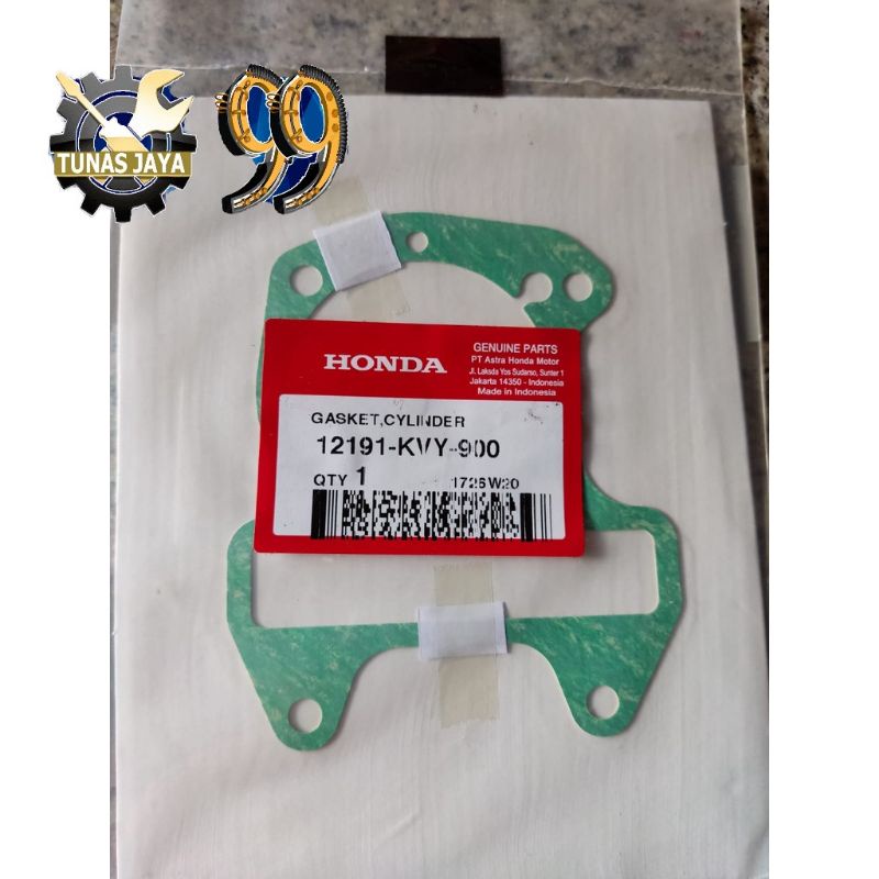 12191KVY900 Gasket Paking Blok Beat karbu Ori AHM