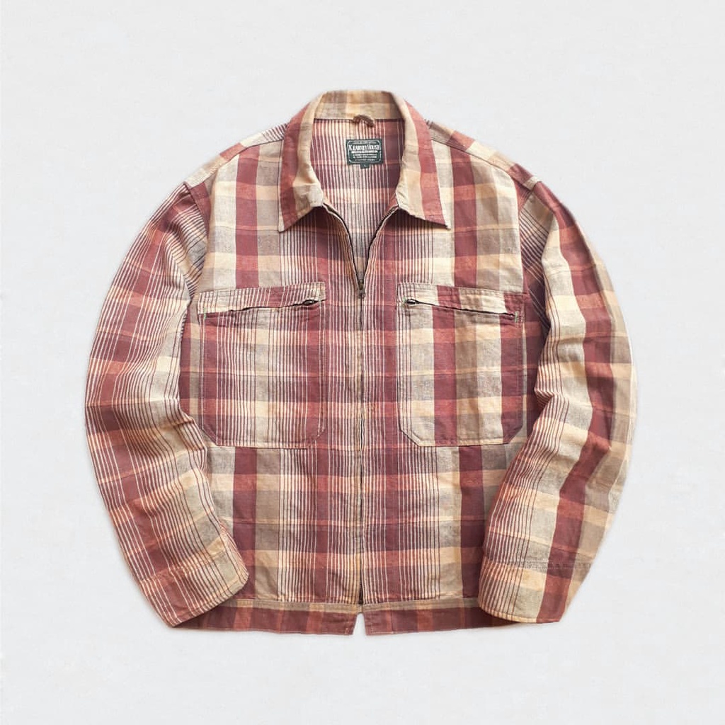 Vintage KEARNEY HOUSE plaid work jacket | Flanel jaket