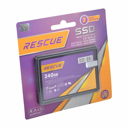 V-GeN Rescue SSD 240GB SATA3 / SSD 240GB