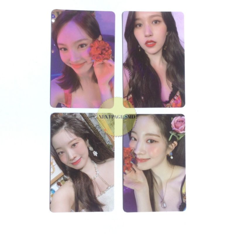 TWICE - TASTE OF LOVE PHOTOCARD PC NAYEON MINA DAHYUN
