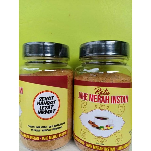 

Jahe Merah Instan